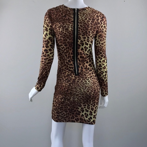 {Torn by Ronny Kobo} Tara Cheetah Dress - Picture 9 of 9